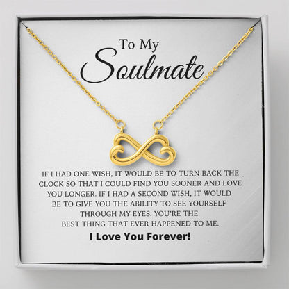 To My Soulmate - Endless Love Necklace