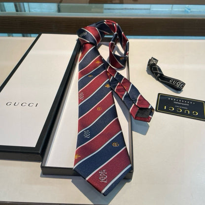 Gucci Men's Bee Silk Tie