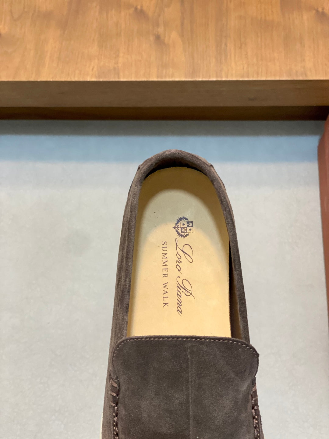 Loro Piana Suede Leather Slip-On Loafers – Unisex