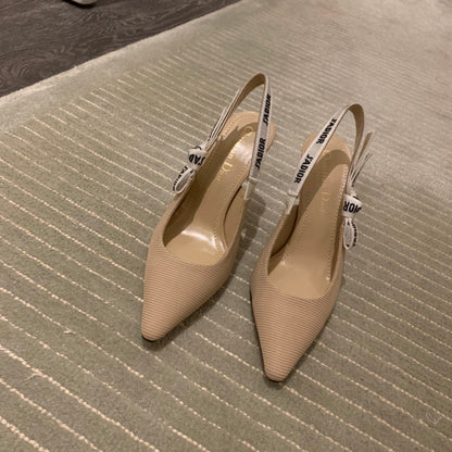 Dior J'Adior Technical Fabric Slingback Pumps
