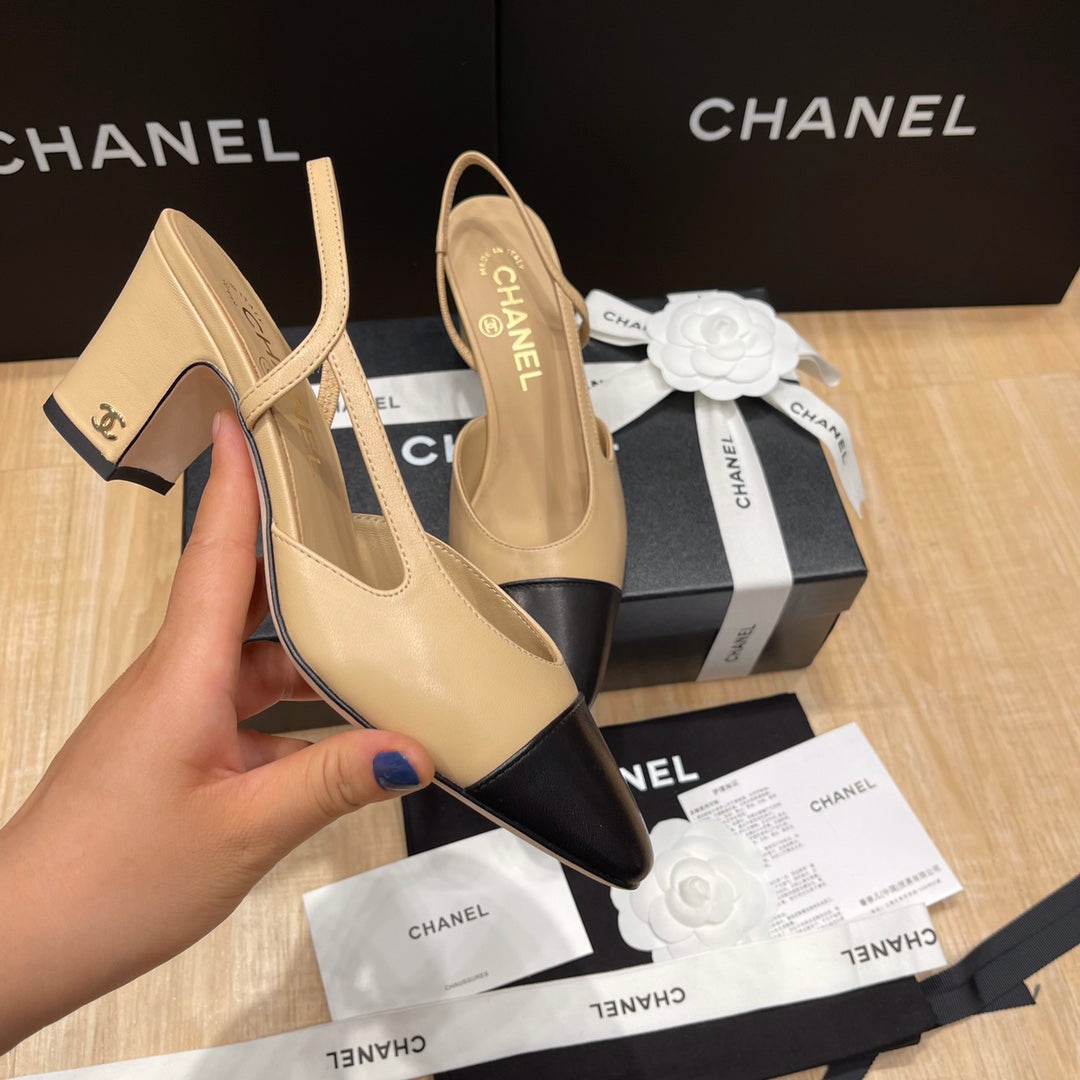 Chanel Classic Slingback Heels