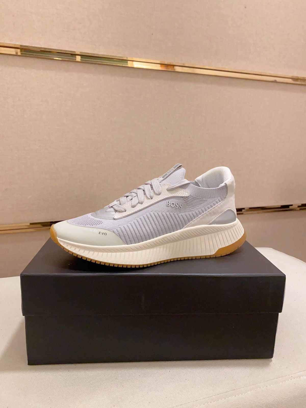 Boss Latest Casual Fly-Knit Sneakers