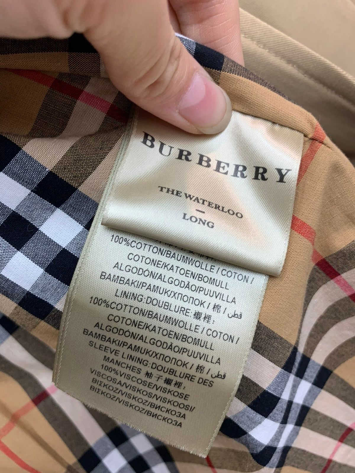 Burberry Waterloo Ladies' Long Trench Coat – 2024 Basic Style