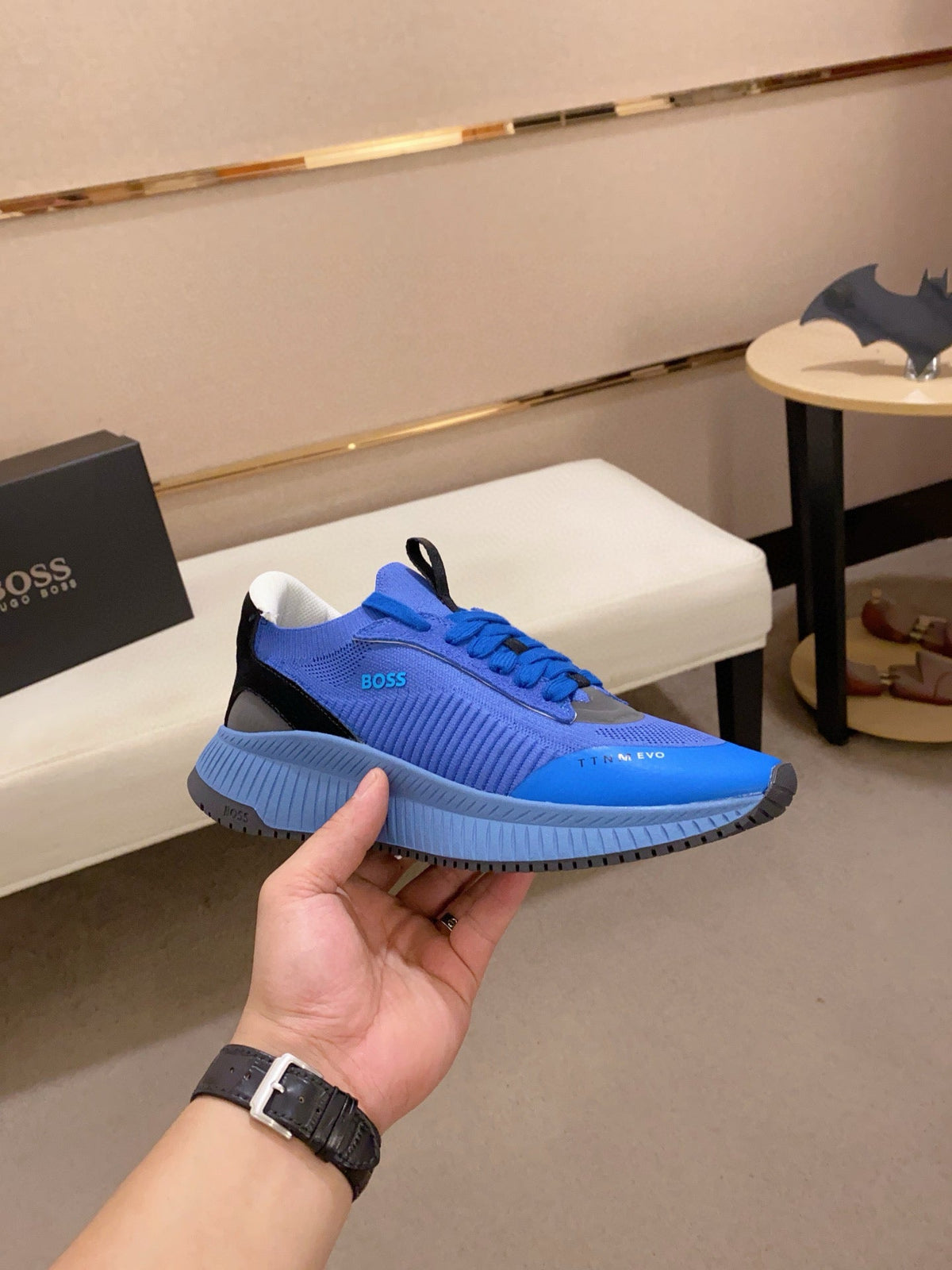 Boss Latest Casual Fly-Knit Sneakers