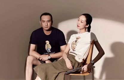 Ralph Lauren Classic Bear Print Crewneck T-Shirt