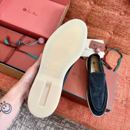 Loro Piana Suede Loafers