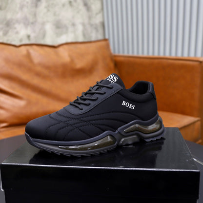 Boss Men's Knit Sport Sneakers