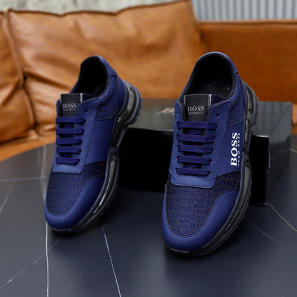 Boss Men's Knit Sport Sneakers