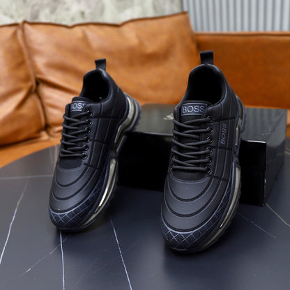 Boss Men's Knit Sport Sneakers