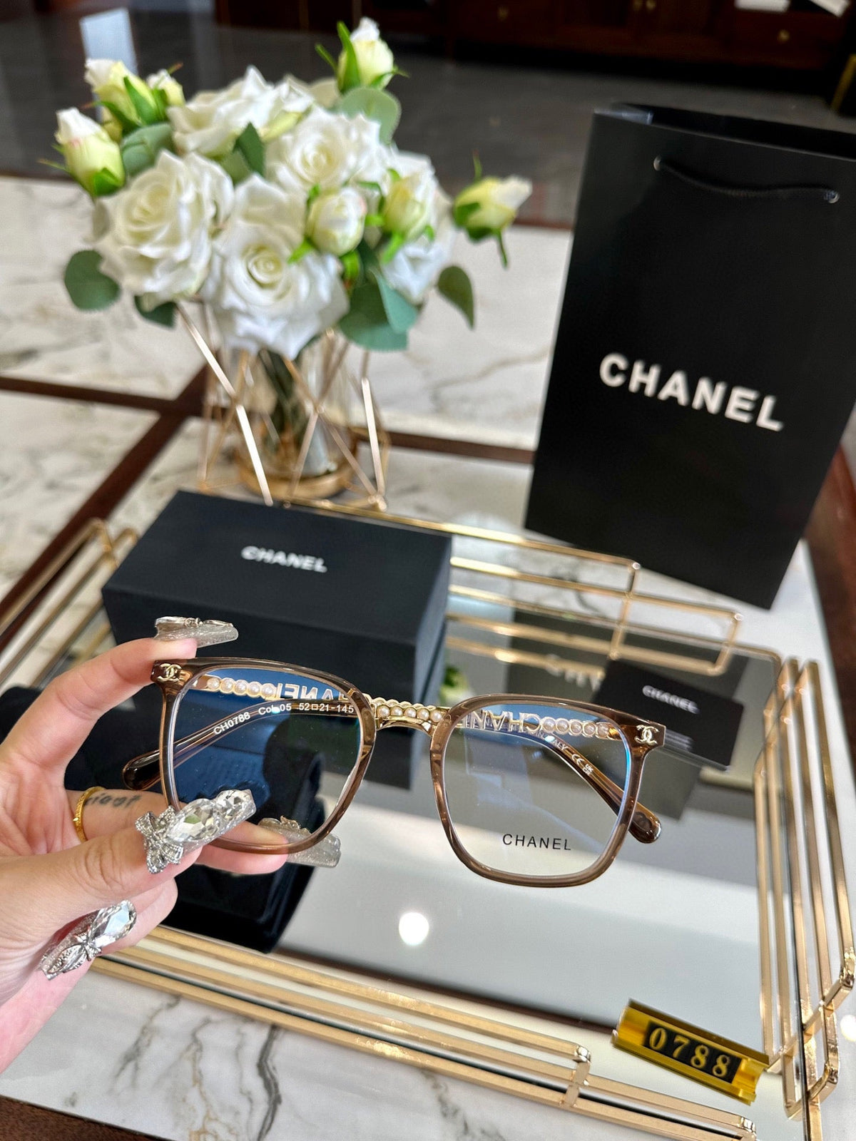 Chanel Polarized Acetate Sunglasses