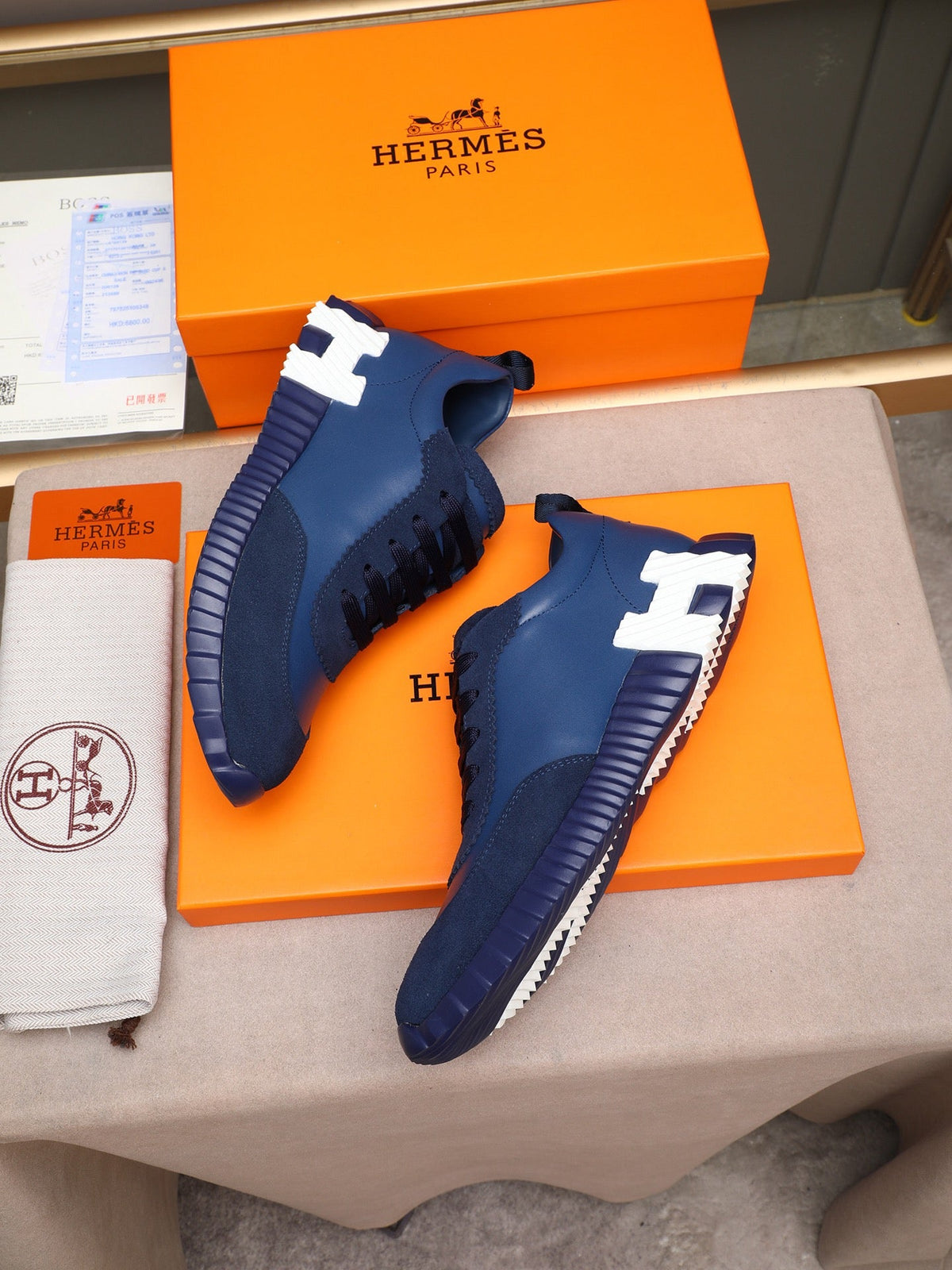 Hermès Bouncing Men's Sport Sneakers