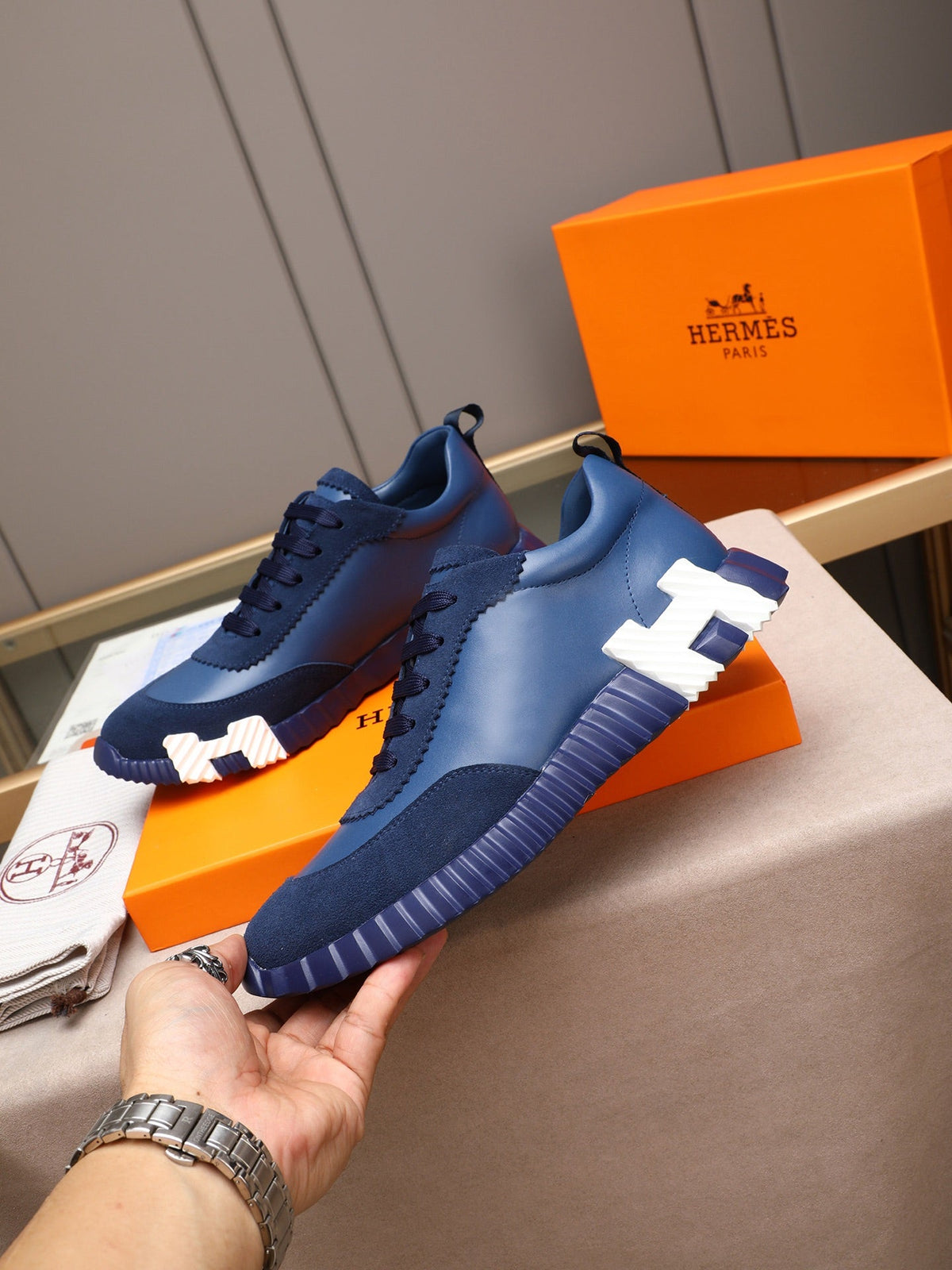 Hermès Bouncing Men's Sport Sneakers