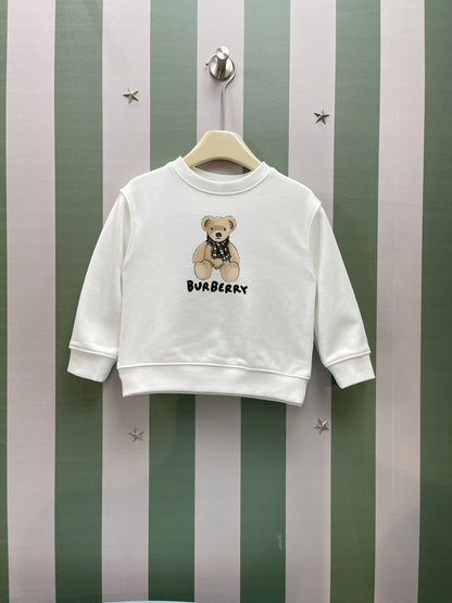 Burberry Kids Round Neck Sweatshirt – 2025AW