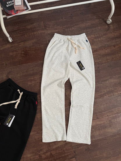Ralph Lauren Cotton Loose Straight Sweatpants – 2025 Autumn Collection