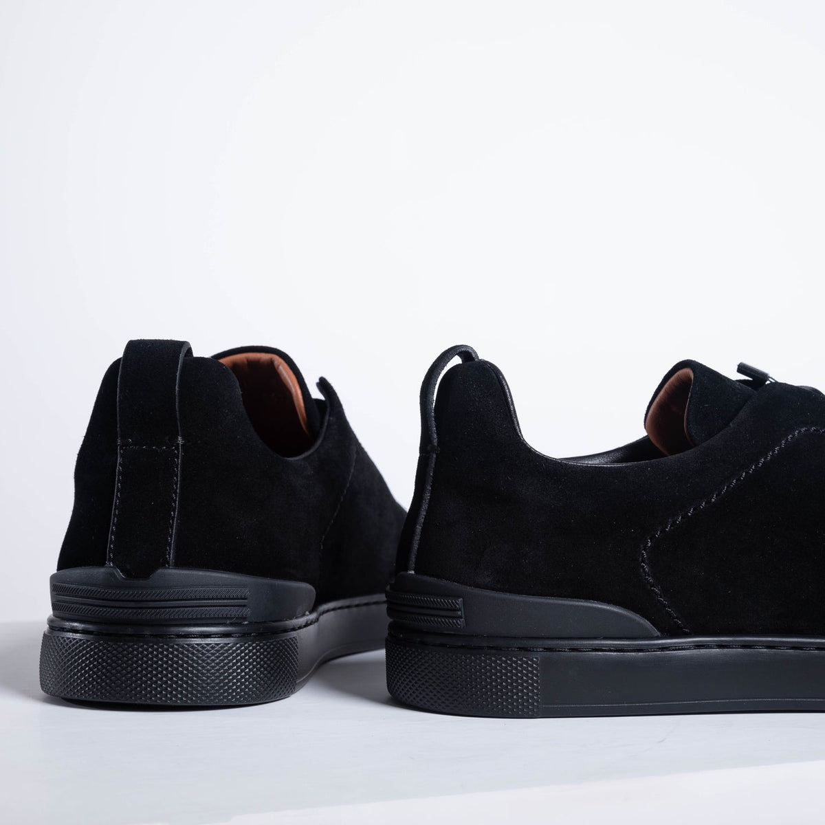 Zegna SECONDSKIN Triple Stitch Low-Top Sneakers
