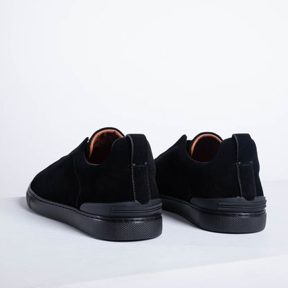 Zegna SECONDSKIN Triple Stitch Low-Top Sneakers