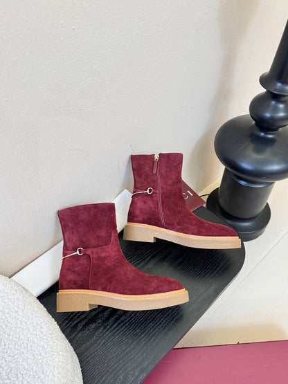 Gucci Runway Suede Boots