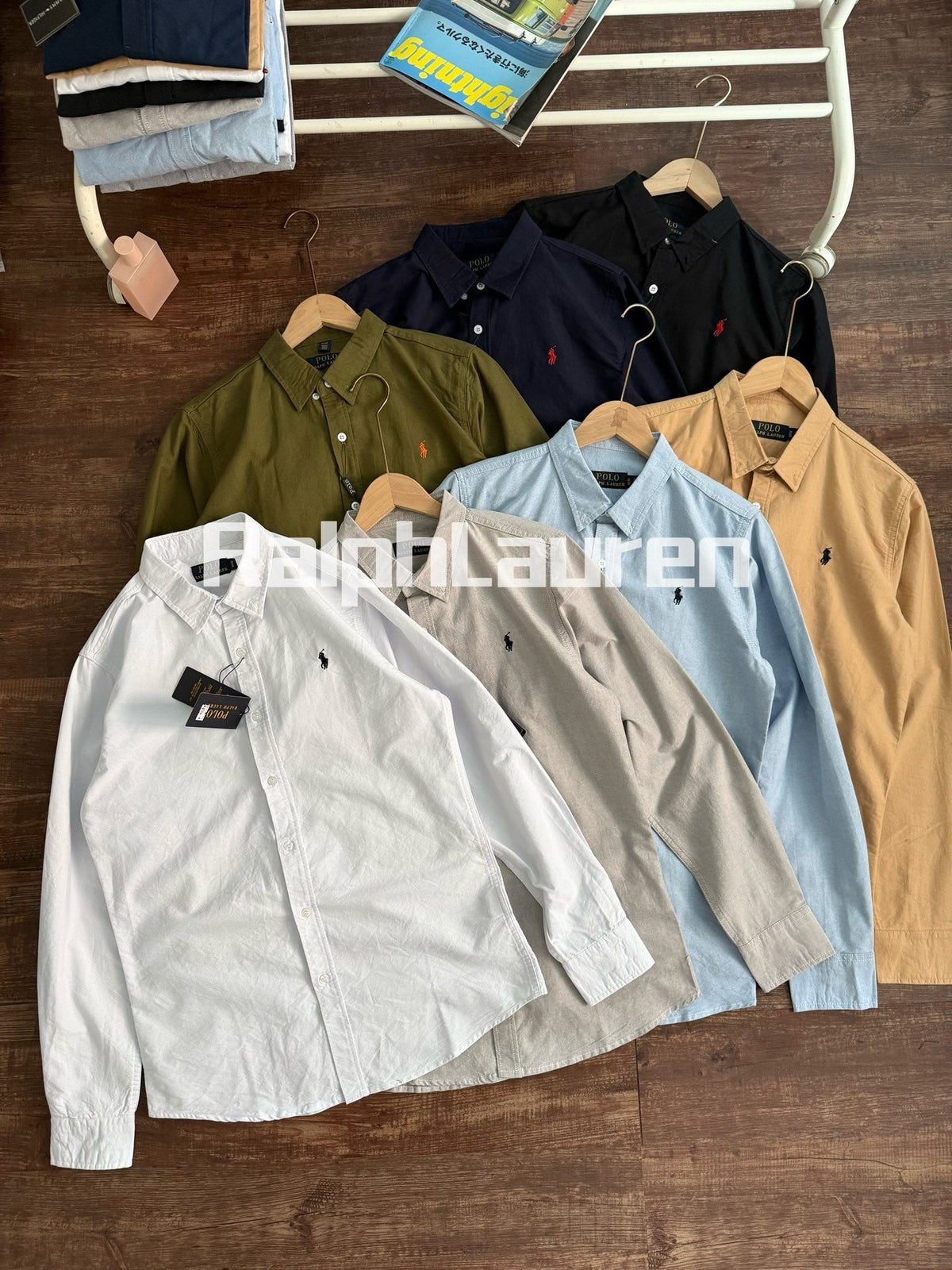Ralph Lauren Oxford Long-Sleeve Shirt – 2025 Collection
