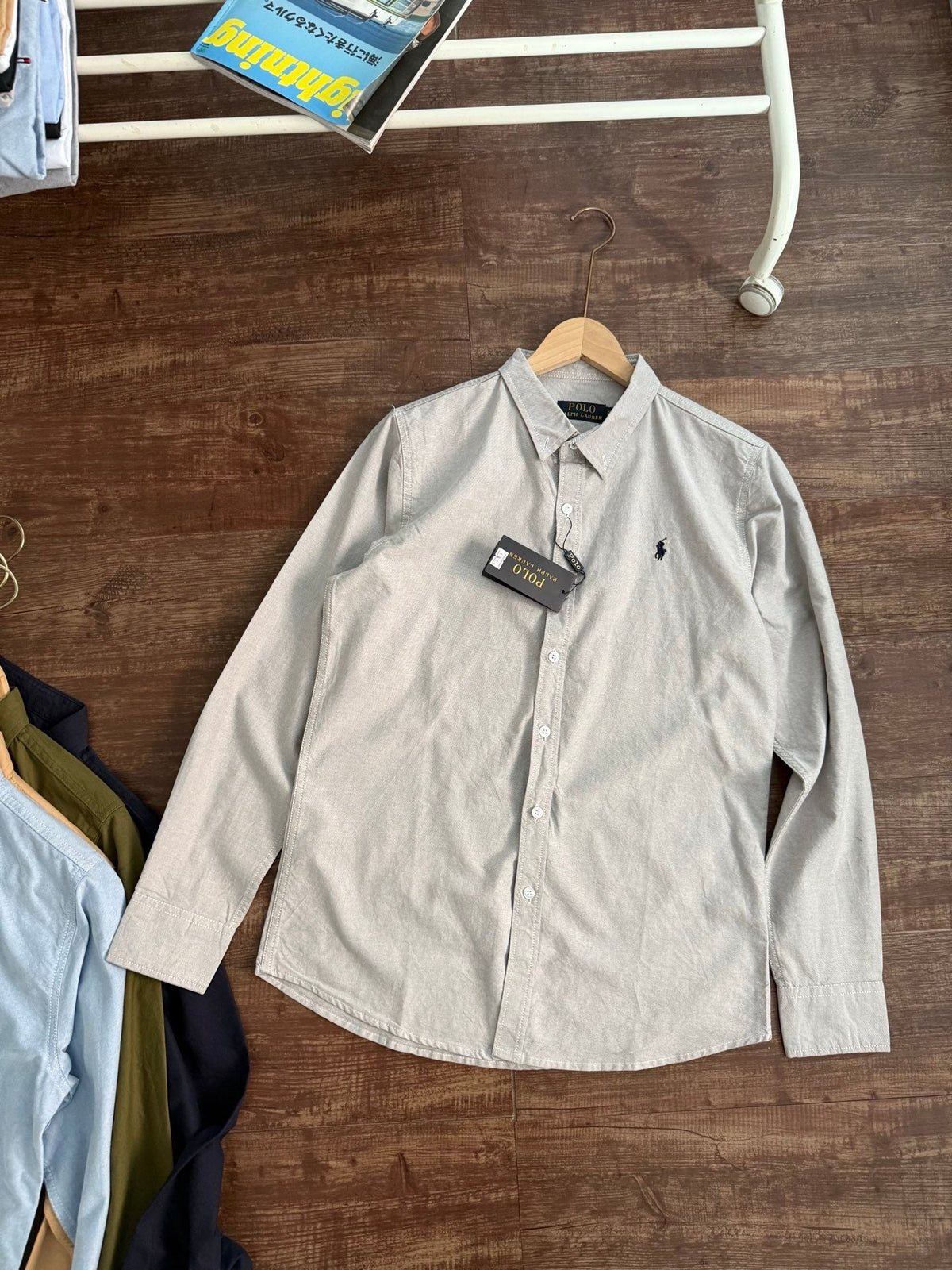 Ralph Lauren Oxford Long-Sleeve Shirt – 2025 Collection