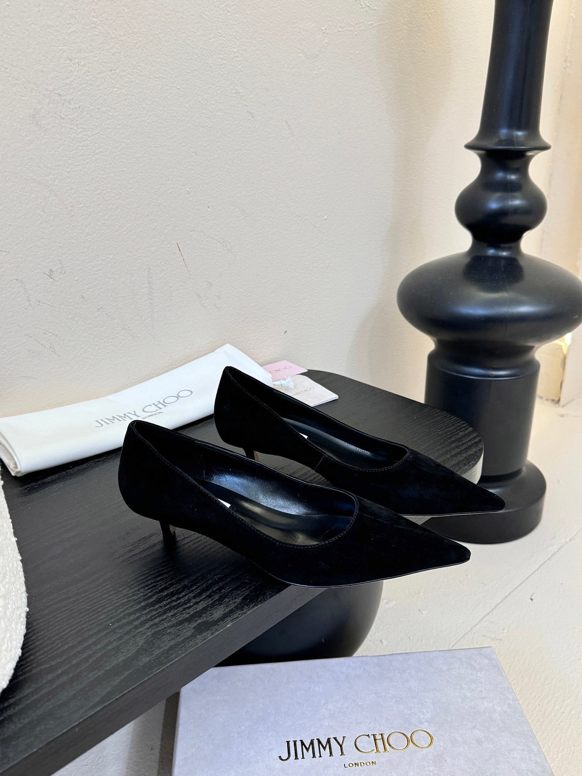 Jimmy Choo Suede Pumps – 2025 Fall Collection