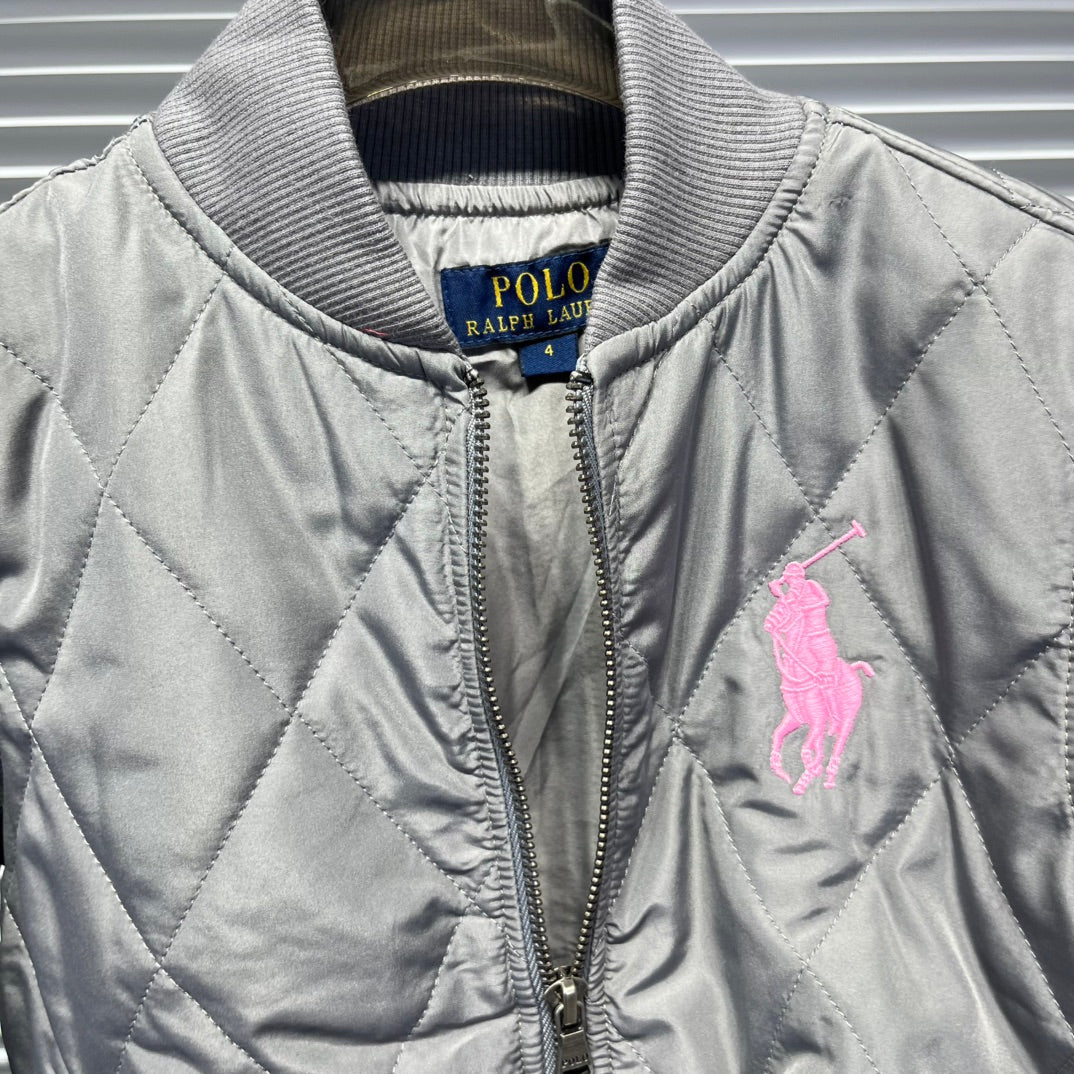 Ralph Lauren Embroidered Pony Puffer Jacket