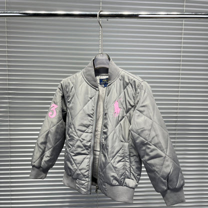 Ralph Lauren Embroidered Pony Puffer Jacket