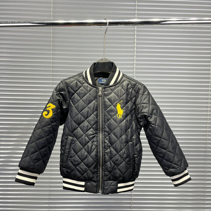 Ralph Lauren Embroidered Pony Puffer Jacket