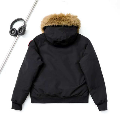 Canada Goose Grandview Black Label Hooded Puffer Jacket