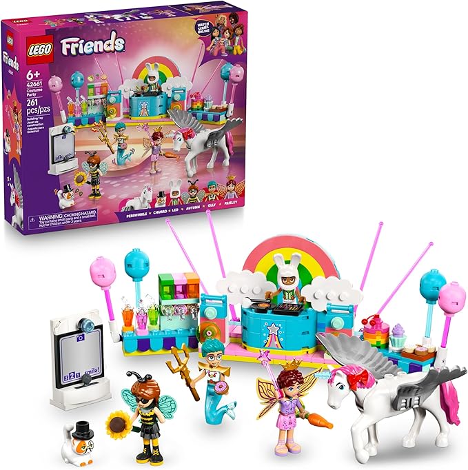 LEGO® Friends Costume Party with Unicorn & Fairy 42661 Set