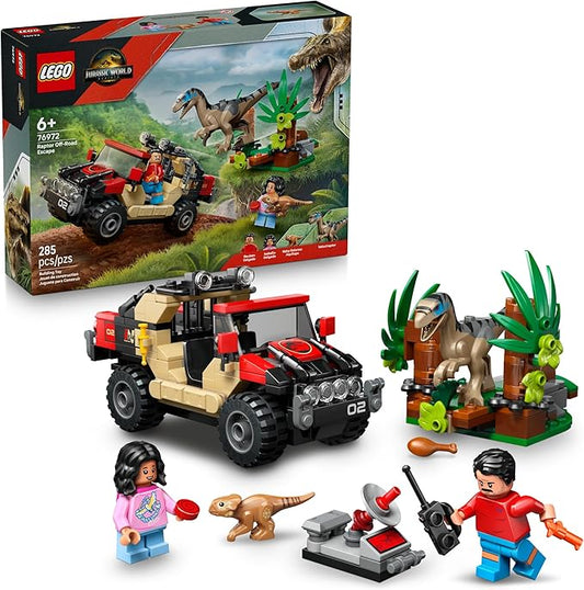 LEGO® Jurassic World Raptor Off-Road Escape 76972 Set