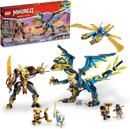 LEGO® NINJAGO Elemental Dragon vs The Empress Mech 71796 Set