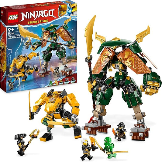 LEGO® NINJAGO Lloyd and Arin’s Ninja Team Mechs 71794 Set