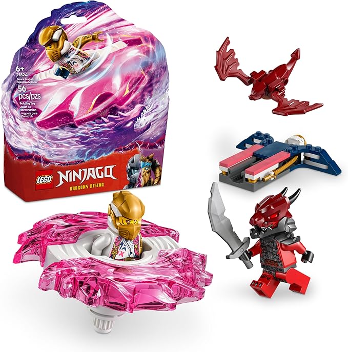 LEGO® NINJAGO Sora’s Dragon Spinjitzu Spinner 71824 Set