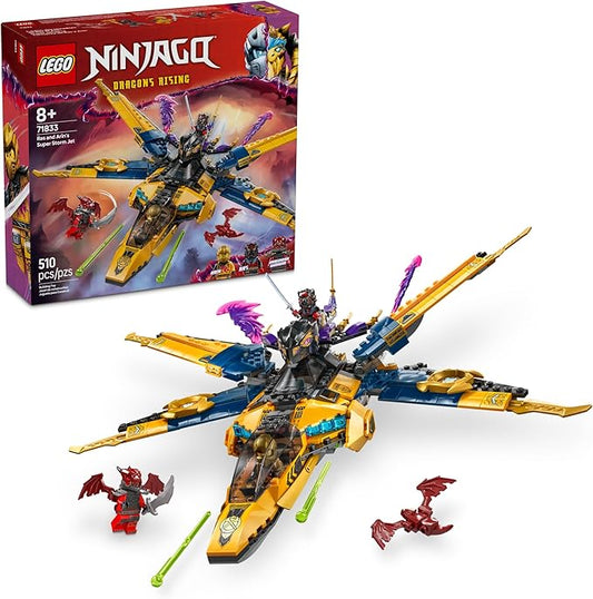 LEGO® NINJAGO Ras and Arin’s Super Storm Jet 71833 Set