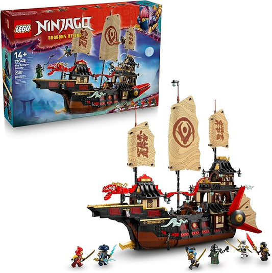 LEGO® NINJAGO The Temple Bounty 71848 Ship Set