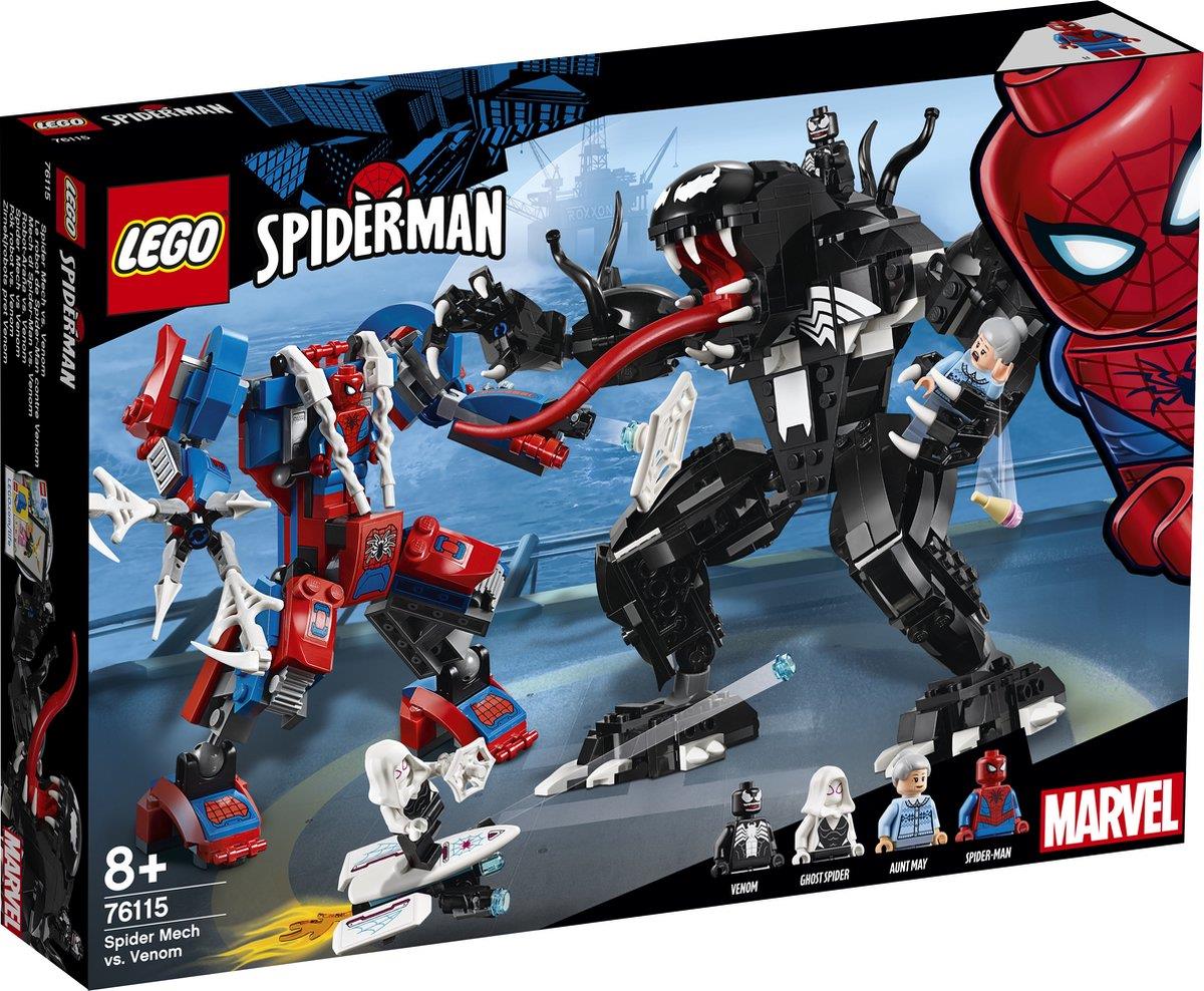 LEGO® Marvel Spider Mech vs. Venom Set 76115