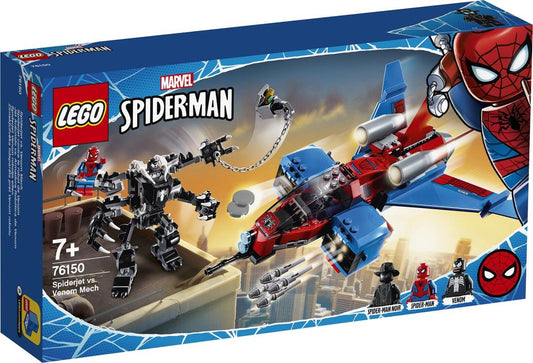 LEGO® Spiderjet vs Venom Mech 76150 Parts and Minifigures
